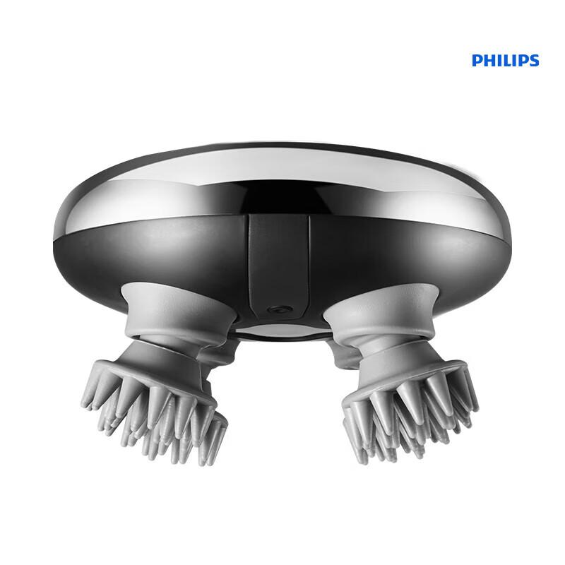 Black with Heating, Microcurrent, Red Light Therapy, USB Charging