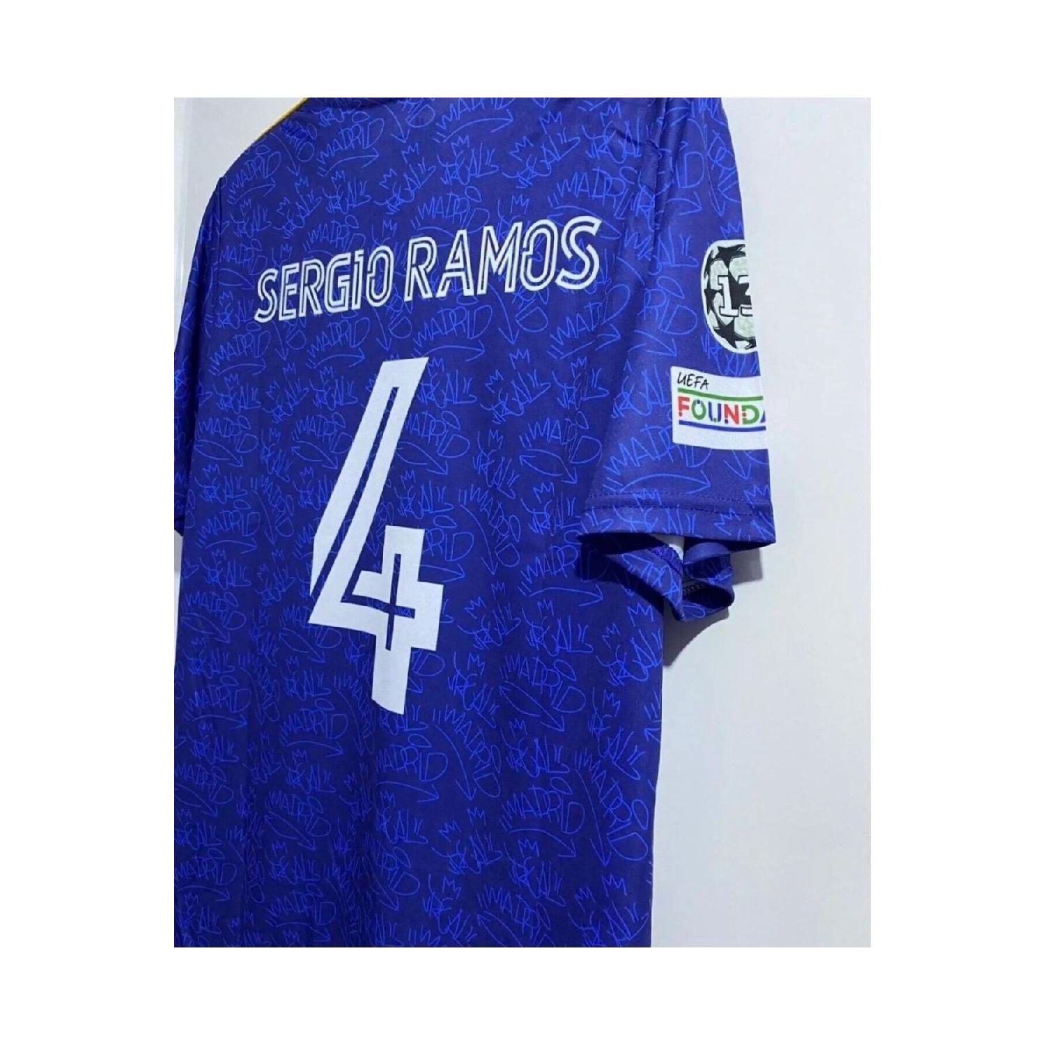

Выездная майка Серхио Рамоса сезона 2020/21 S синий