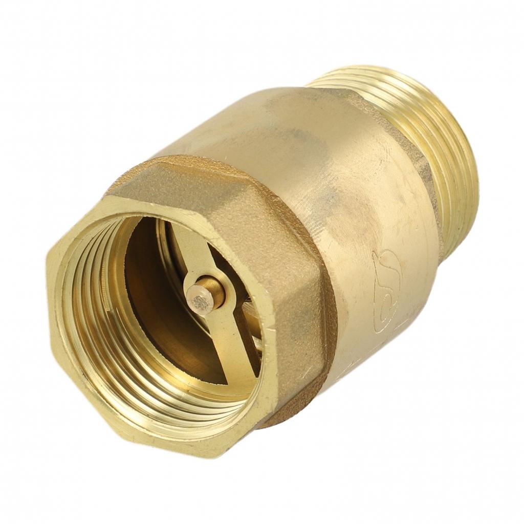 Backflow Prevention Brass Check Valve Pipeline Connection