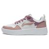 Li Ning Line 2.0 Comfortable Slip Resistant Abrasion Resistant Low Top Skateboard Shoes Women's White Rose Pink AGCT338-4