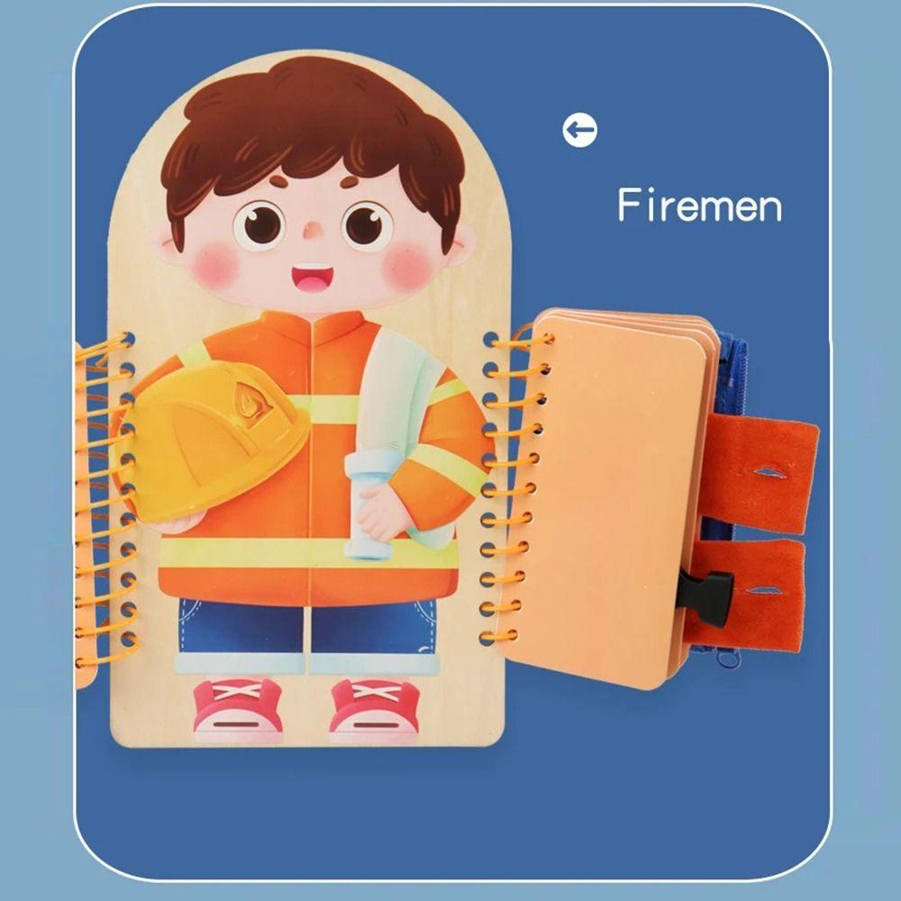 Expanding Brain Thinking Baby Busy Board Learn Dress 3D Activity Books  Basic Life Skills