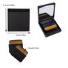 Portable Traceless Soft Flat Foundation Brush Set Ultra-Thin With Built-In Mirror One-Character Design Flawless Base Makeup