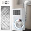 AC Hose Cover AC Exhaust Pipe Sleeve Insulated Energy-Saving Air Conditioner Hose Cover for Dorm Garage RV Apartment Basement
