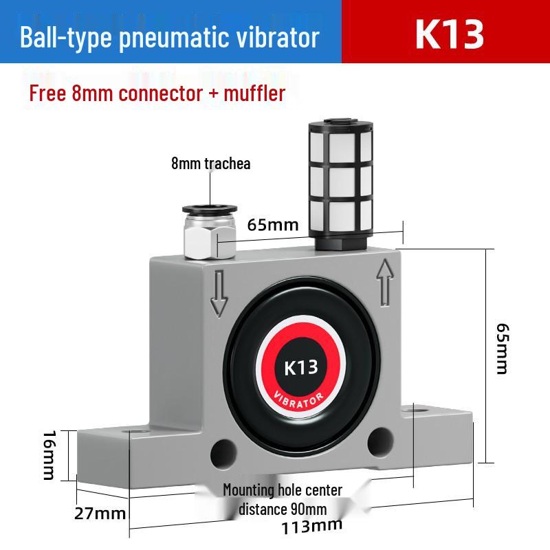 Pneumatic Oscillator GT Series: GT-08/10/13/16/25/32/48 Air Turbine Vibrator Hammer K.