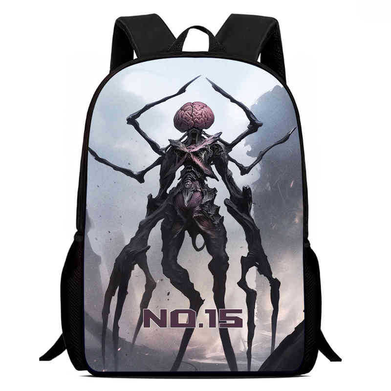Monster No. 8 Schoolbag Multi-Functional Cross-Border Backpack