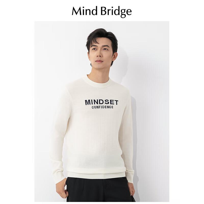 

Mind Bridge Men s Crew Neck Long Sleeve Knit Sweater 2XL