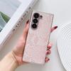 Serpentine Leather Electroplate Frame ShockProof Phone Case for Samsung Galaxy Z Fold 7 6 5 4 3 Fold7 Fold6 Protective Cover