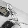 Idakekiy Key Chain Quick Release Spring with 4 Key Rings