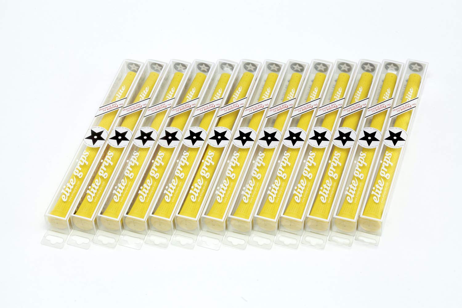 

elitegrips Гольф Грипсы TD50C Кислотные Без Задней Линии Набор из 13 штук, Желтые,