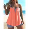 JYL-SW232 Printed Lace-Up Bikini, Sexy Beach Style Swimwear For Ladies