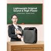 Teacher Voice Amplifier with Wire Mic, Display Screen, TF USB Playbacks Slot for Daily Speaking Tasks