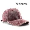 Vintage Style Cotton Baseball Cap With Sun Protection For Outdoor Activities