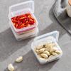 1PCS Reusable Cheese Packaging Box Refrigerator Fruit Sealed Fresh-keeping Box Flip Butter Block Storage Box Onion Ginger Garlic Seasoning Storage Box
