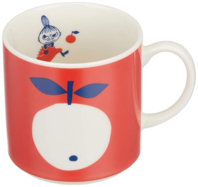 Yamaka Shoten MOOMIN Little My 350ml Microwave Moomin Nordic Day Wedding Made In Mug, Approx. Capacity, Safe, Merchandise, Style, Mother's Gift,