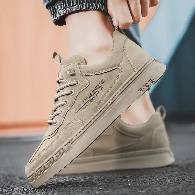 Casual Sneaker For Men Wear-Resistant Fashion Breathable Trendy All-Match Comfortable Outdoor Platform Sneakers Spring Main New