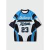 New Letter Print Casual Graphic T-Shirt Short Sleeve Sports Women's T-shirt Unisex Casual Daily Wear Summer Men's Racing T-shirt