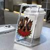 Flower Horse Simple Print Phone Case For iPhone 17 Pro Max 16E 15 Pro 14 13 12 11 Mini AIR XS XR XS 8Plus Transparent Soft Cover