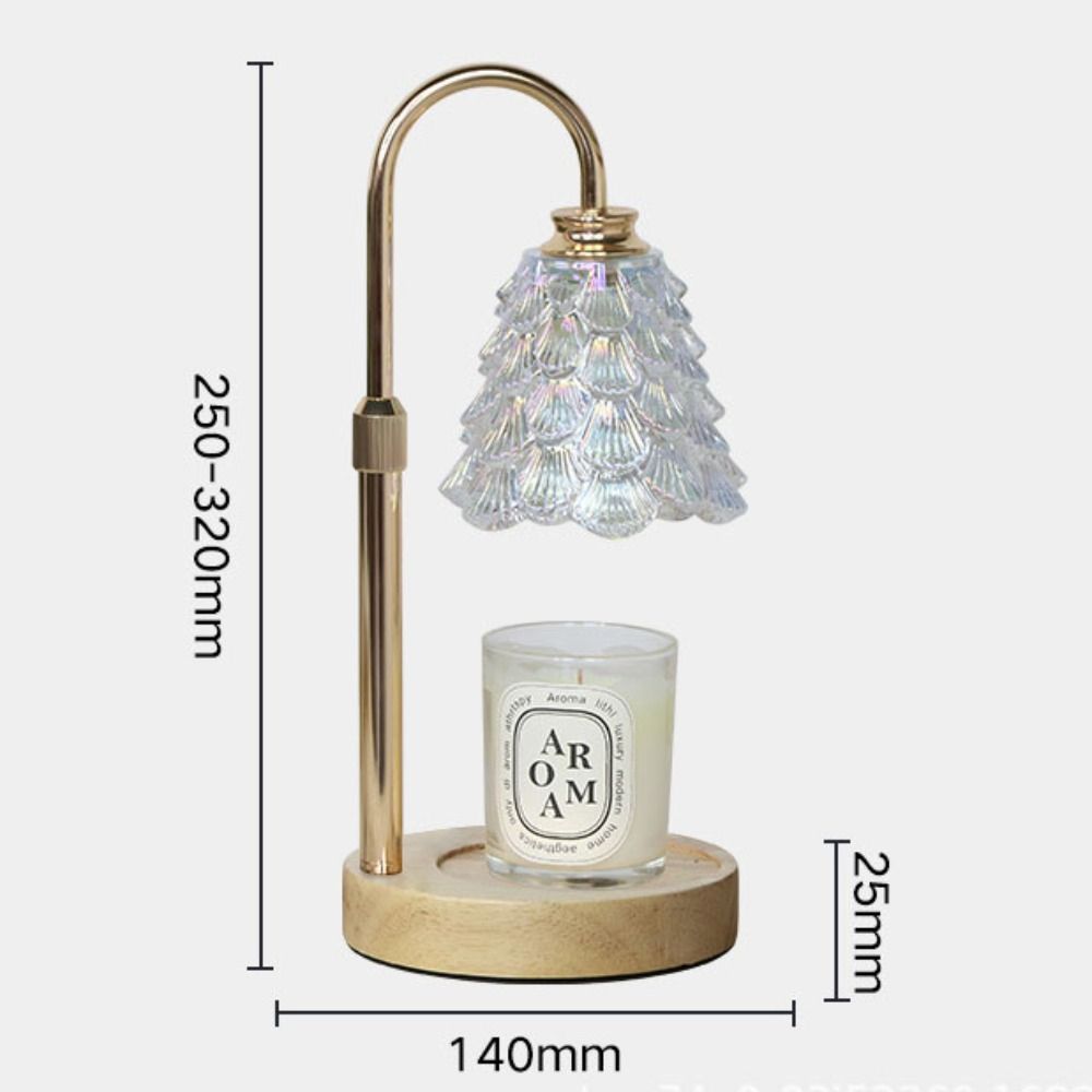 Adjustable Height Wax Melt Lamp Minimalist Luxury Aromatherapy Lamp Wax Melting Lamp  Meditation