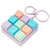 Zakata Bunte Tastatur Schlüsselanhänger Fidget 9-Tasten Stressabbau Finger Spielzeug für Erwachsene