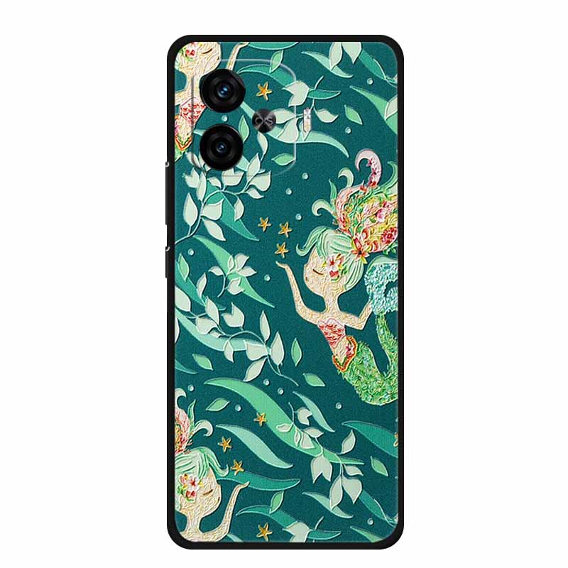 3D Emboss Case For Vivo iQOO Neo 10R Phone Case Relief Flower Silicone Soft Coque For Vivo iQOO Neo 10R 10 R Back Cover Case Bag