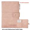 Multifunctional Anti-Theft Travel Wallet & Passport Holder with Document Organizer