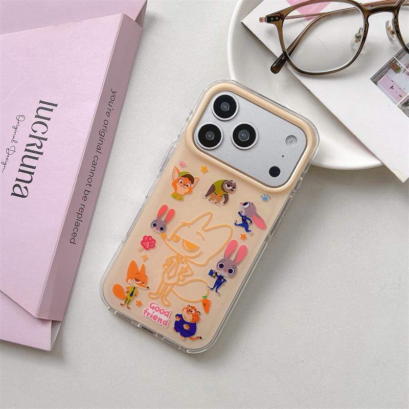 

Cartoon Edge Little Animal City Phone Case for iPhone 17/16 Pro Max/15/14 featuring Nick & Judy 13