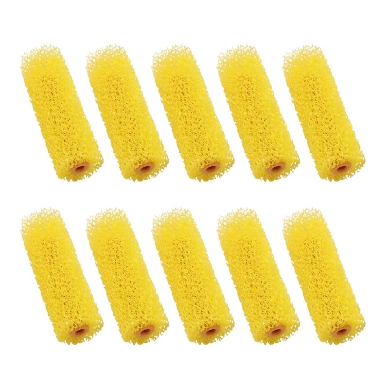 Pack of 10 Sponge Roller Brushes 4inch Foam Paint Roller Cleaning Tool for Home Office Car Smooth Plastering 1