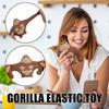 Anti-stress Toy - Gorilla Figurine - Eco-friendly Rubber - Sensory - For Children and Adults