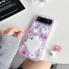 Cartoon Halloween Wave Case Galaxy Z Flip 5/6 Slim Protective Cover