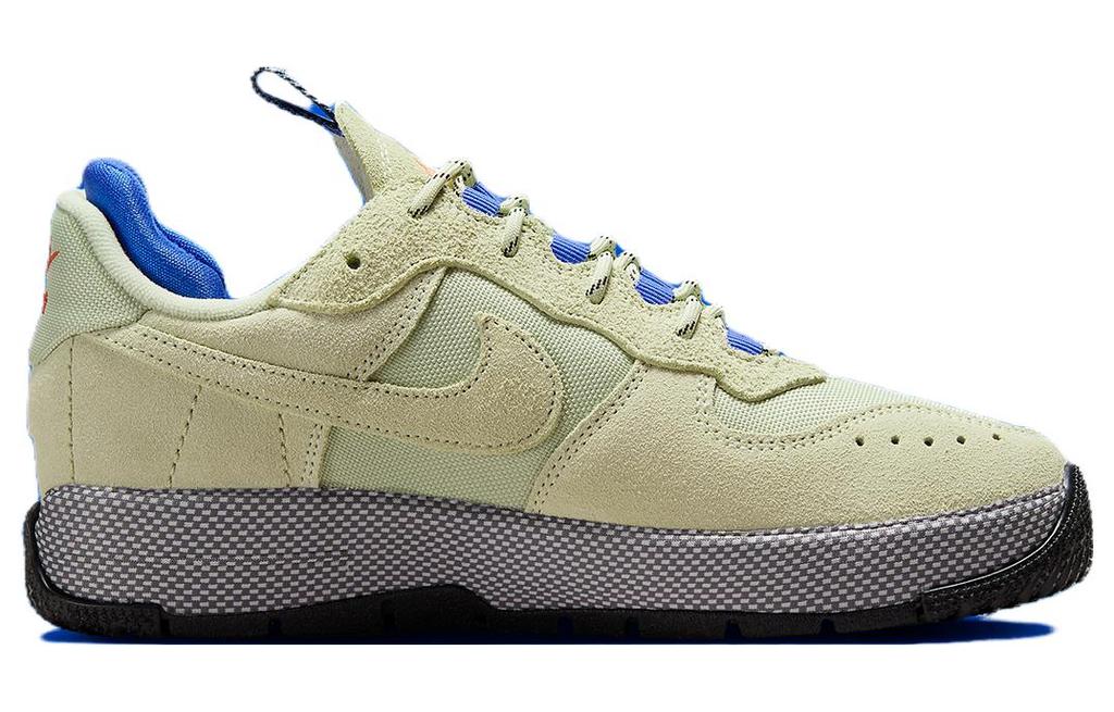 Nike Air Force 1 Wild Olive Aura Aquarius Blue Ashen Slate Racer Blue Women's FB2348-301