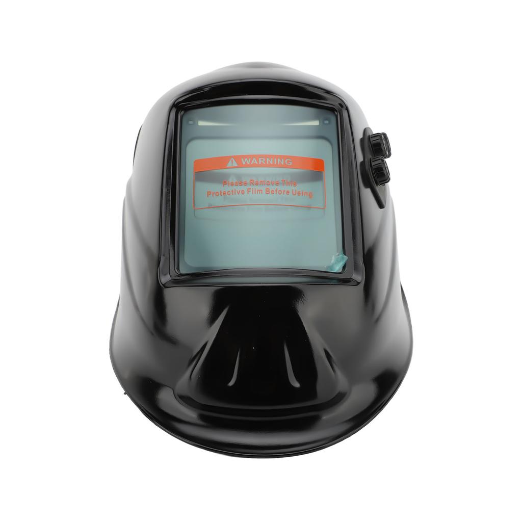 Schweißhelm Großes Sichtfeld LCD-Bildschirm Echte Farbe Solarenergie Automatisches Abdunkeln Schweißhaube