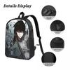 3 Stück Allwissender Leser's Sichtpunkt Schultaschen Set für Kinder Federmäppchen Rucksack Sets mit Brotdose Für Schulschüler Rucksack