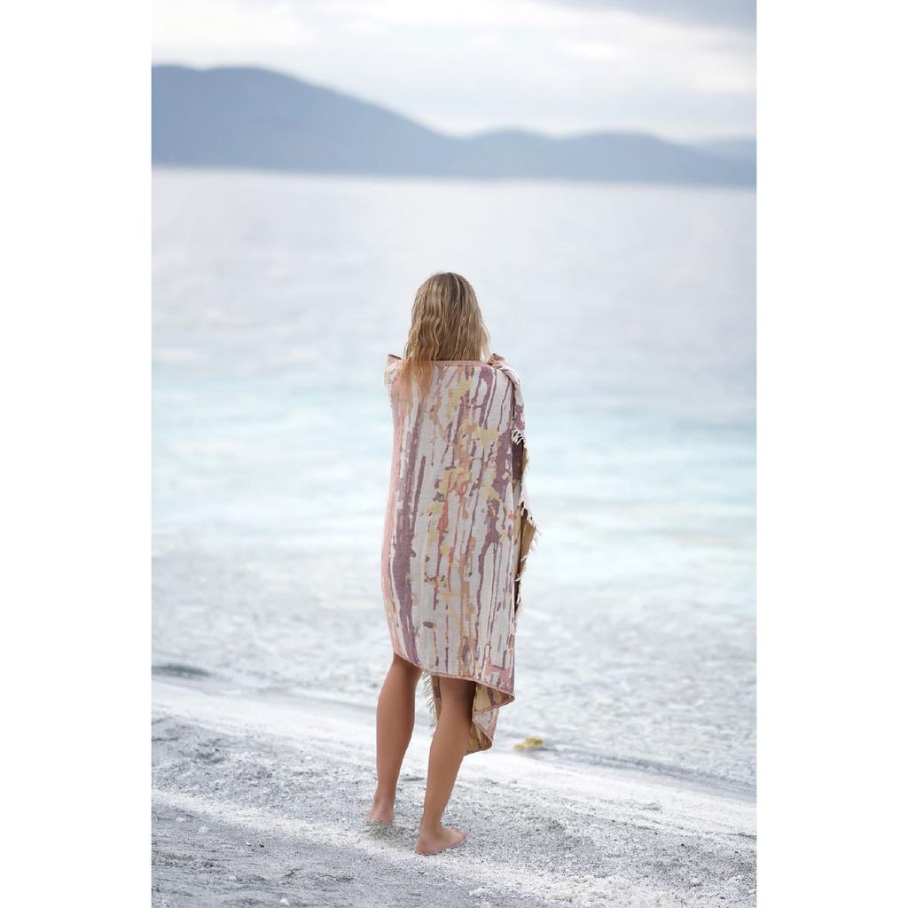 100% Cotton Peshtemal - Beach Peshtemal - Special Design Beach Creation - Spa - Turkish Bath Peshtemal