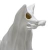 Halloween Ghost Animal Figurine Draped Ghost Dog Cat Statue Resin Spooky Tabletop Ornaments for Home Party Haunted House Decor