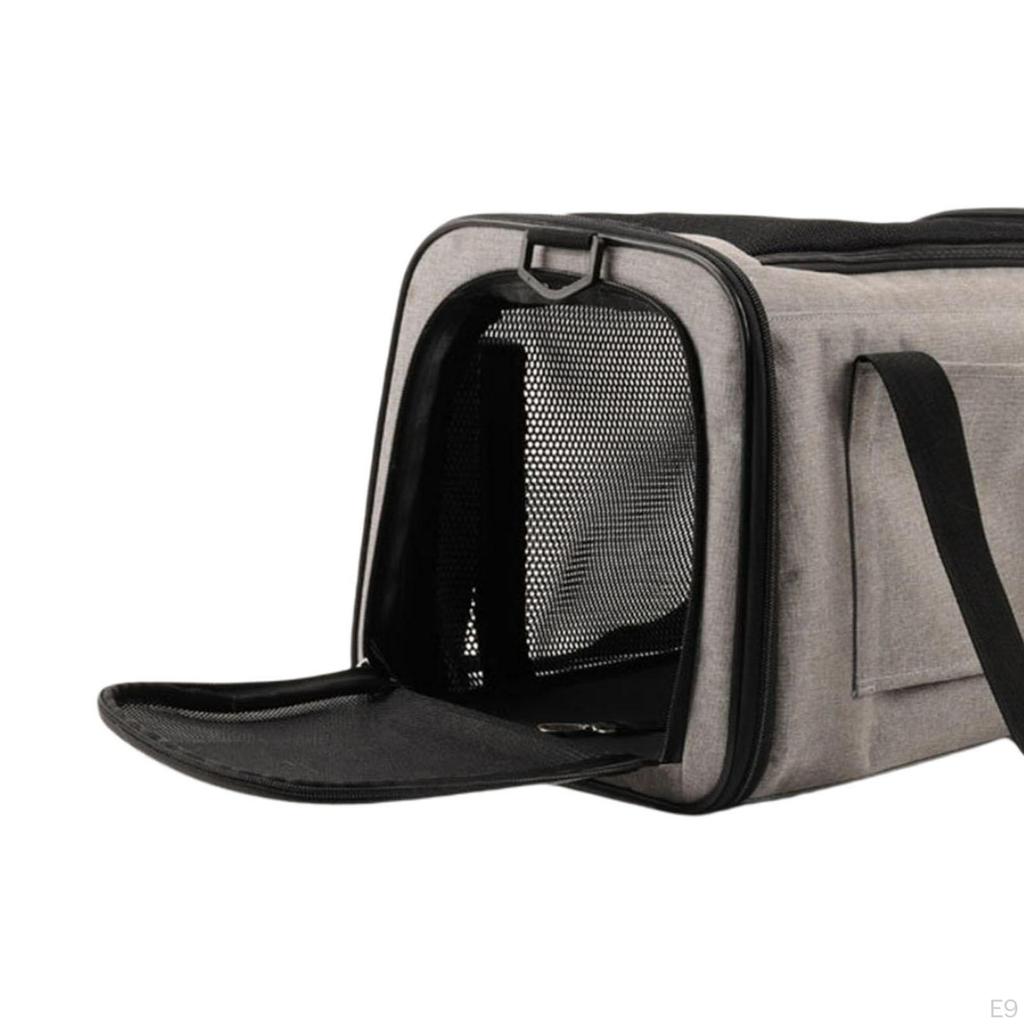 Breathable Folding Pets Carrier, Hiking Traveling Camping Sightseeing Handbag, Collapsible Bag,
