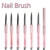 3D Painting Brush Nail Art Drawing Pen Manicure Tool Acrylic Nail Liner Pen Nail Art Brush