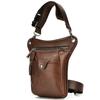Marsupio in Pelle PU Vintage Borsa a Ginocchio Sospesa per Uomo Donna Cintura Borsa sui Fianchi Multifunzione Moto Bicicletta Escursionismo Outdoor Campeggio