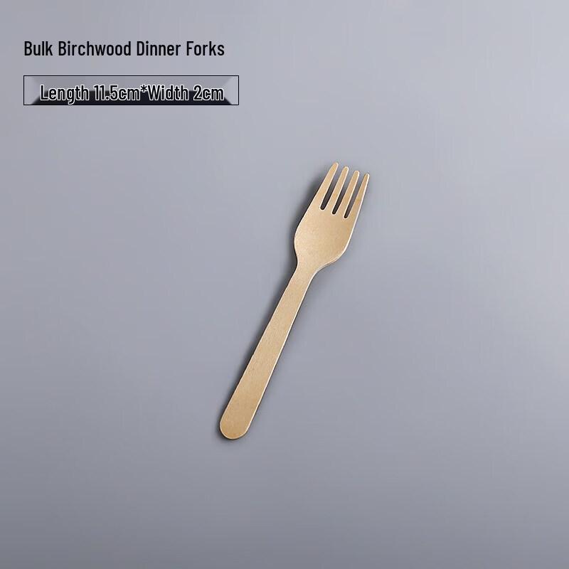 Disposable Biodegradable Small Wooden Spoons