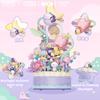 Finding Unicorn Series Building Block Music Box Rico And Farmer Bob Kawaii Puzzle Toy Decoration Assembly Children'S Gift