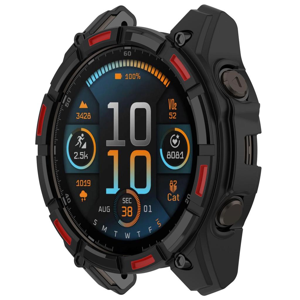 Garmin Quatix 8 Protective Case - 47mm/51mm Hollow Armor Semi-Pack Cover
