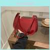 Sac à main rétro en cuir PU avec fermeture éclair pour un usage quotidien