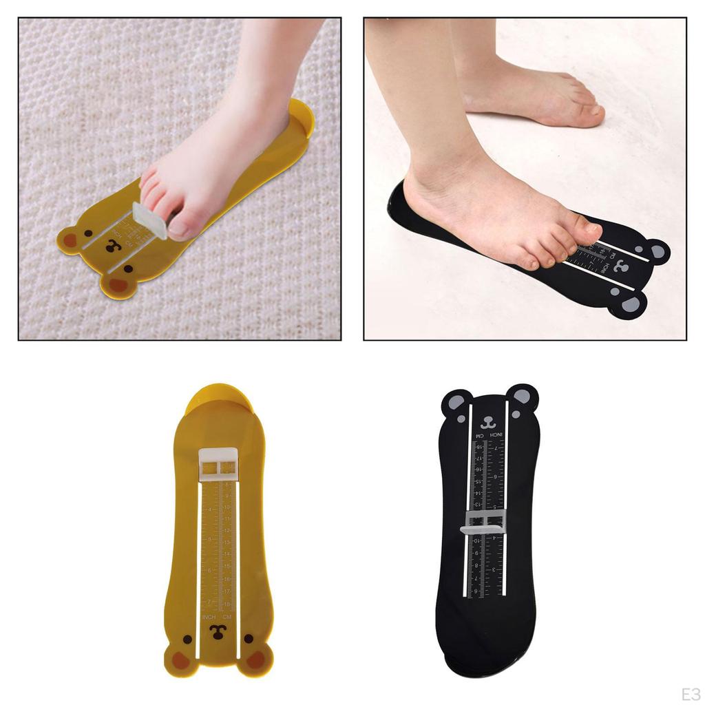 Adorable Animal Foot Measuring Tool for Precise Shoe Size Determination