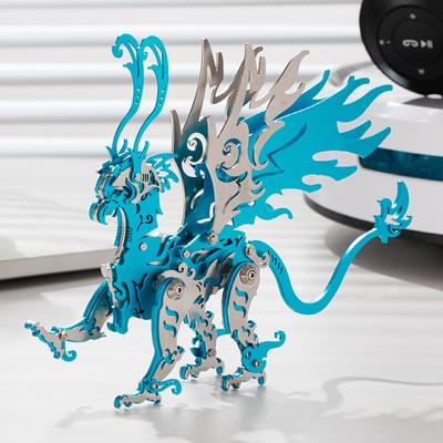 Gottesbestie DIY Metallmontage Tiere Modellbausätze 3D-Puzzle Mechanisches Spielzeug Antike Chinesische Bestien Modellspielzeug Set P516