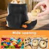 Resin Penguin Shape Ice Cream Holder With Snack Drawer Anti Deformation Wide Opening Penguin Style Ice Cream Container for Movie