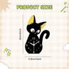Desk Clock Cat Table Cute Compact Acrylic Modern Animal Creative Tabletop Ornament Silent for