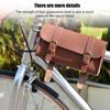 Motorcycle Tool Bag Vintage Handlebar Organizer Pouch For Motorcycle Motorcycle Fork Pouch For Water Bottle Driver's License