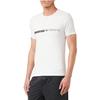 Emporio Armani FW22 Loose Fit Casual Logo Print Crew Neck Short Sleeve T-Shirt Men Tops White 111971-2F525-00010