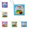 Soft Quiet Baby Cloth Book Early Education Toy Animal Recognition Learning