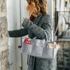 Multifunctional Felt Baby Diaper & Travel Makeup Storage Bag