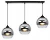 ELEGANT HANGING LAMP, GLASS LAMP, CHROME LED
